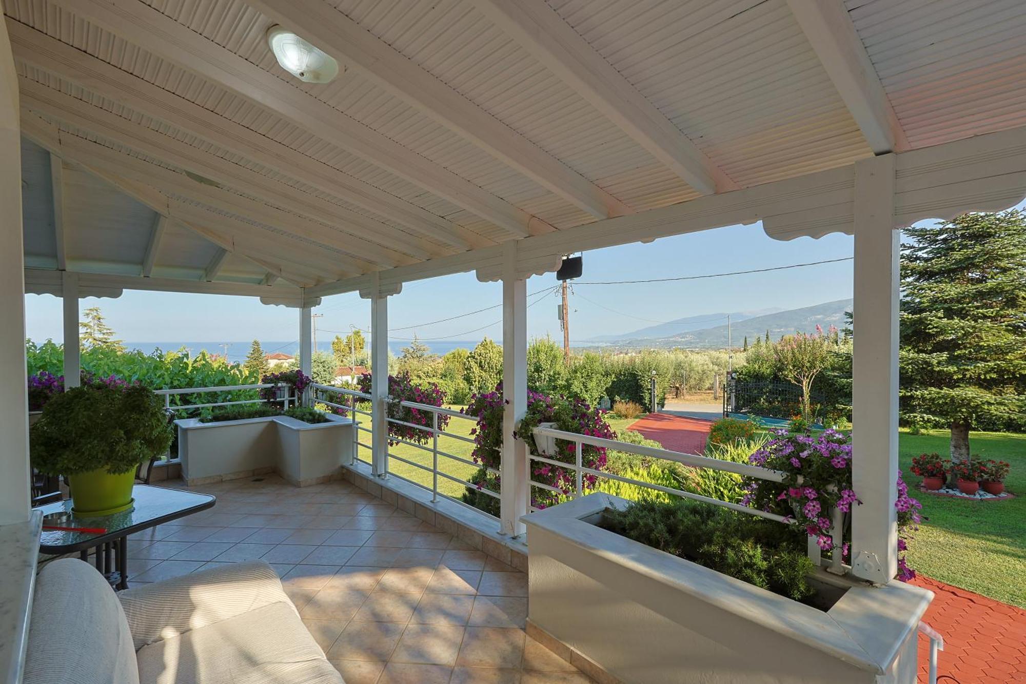 Villa Tammy'S Garden House Leptokaryá Exterior foto