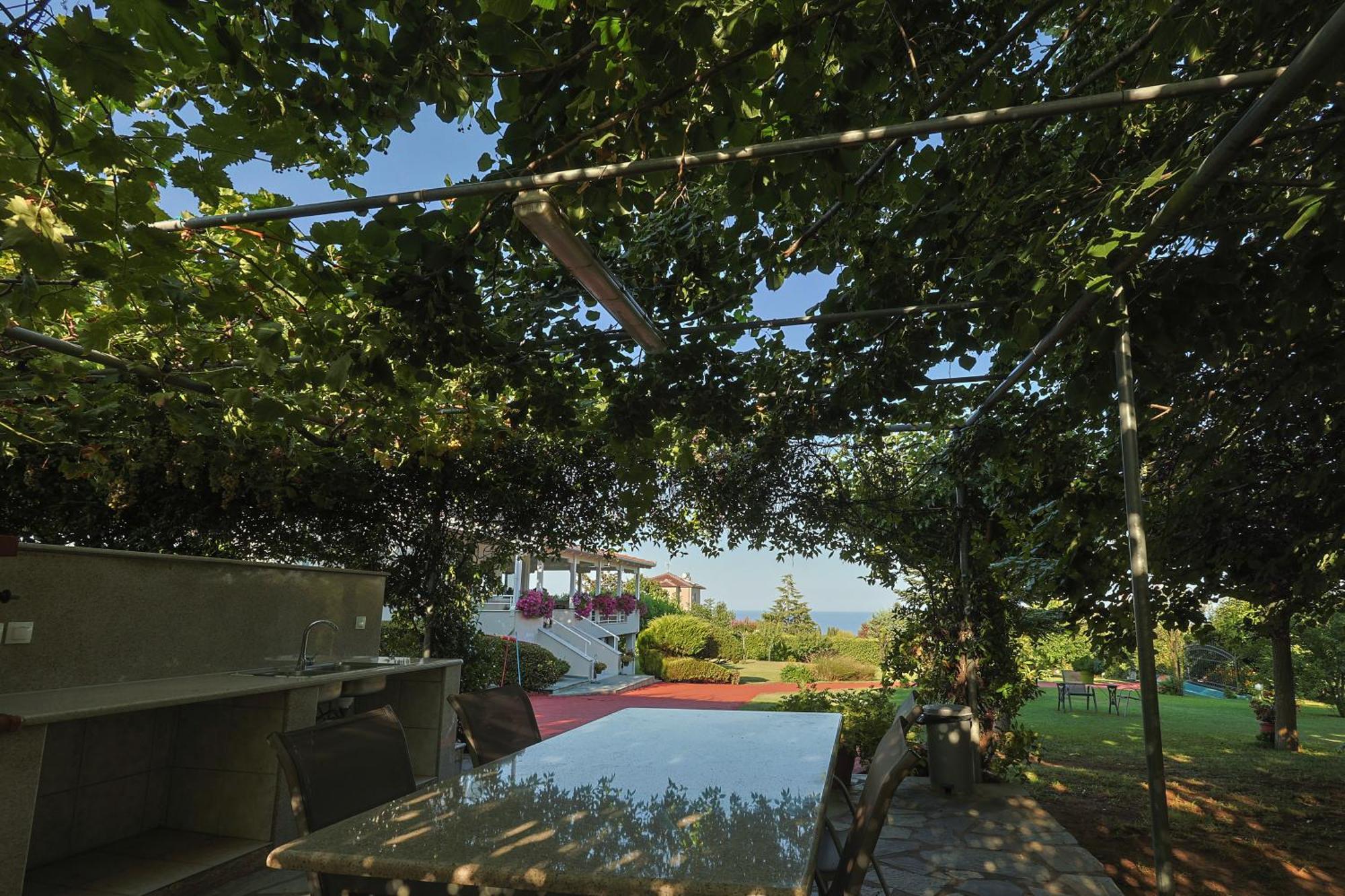 Villa Tammy'S Garden House Leptokaryá Exterior foto